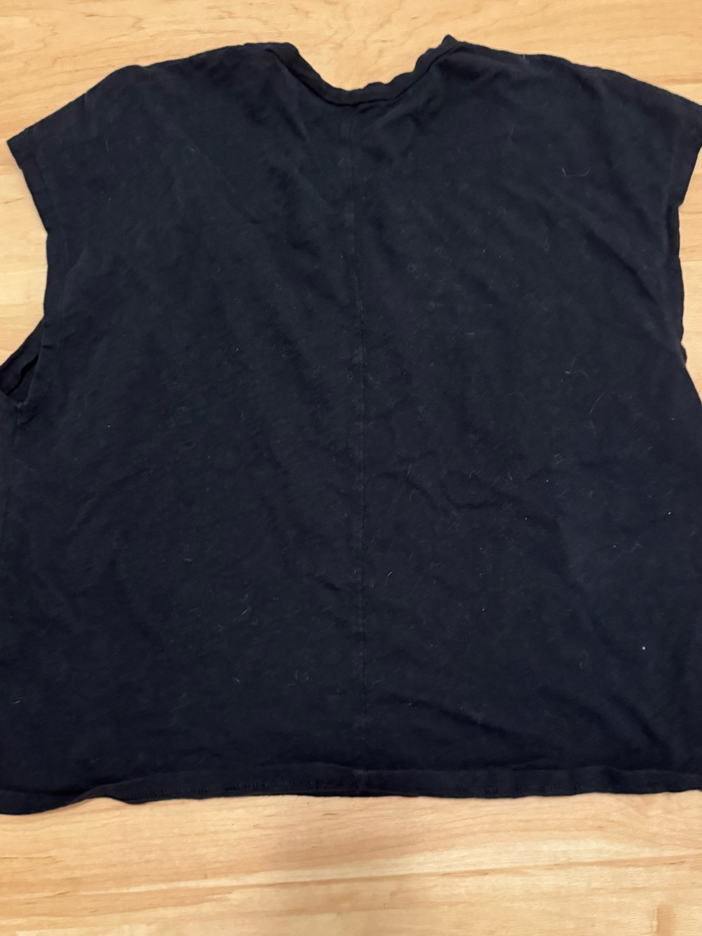 GAP 100% Cotton ForeverSoft Twist-Top Tee Shirt Black Size XXL - Picture 4 of 6